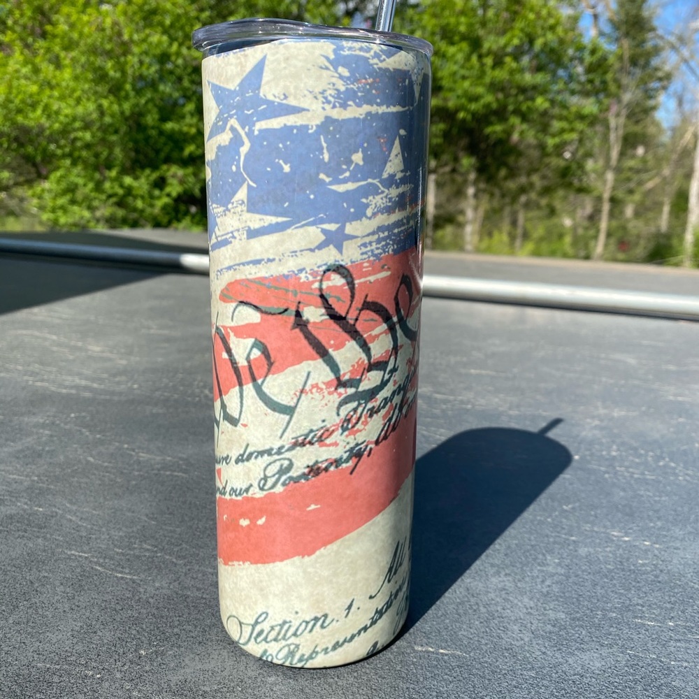 20oz we the people tumbler